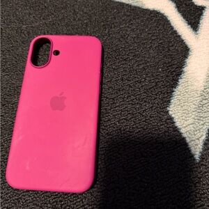 Iphone 16 plus Apple Silicone case